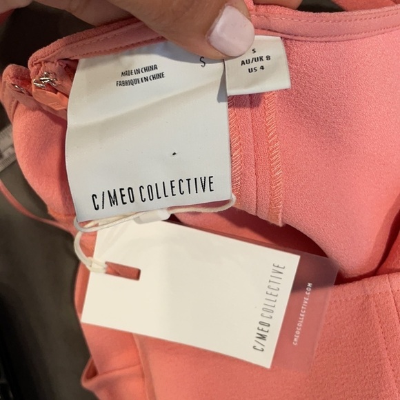 NWT C/MEO Consumed Split-Front Midi Dress - Picture 8 of 15